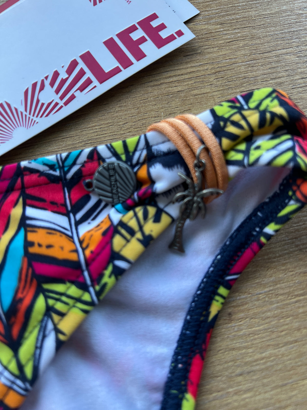 Beachlife Feather Bikini Bottom