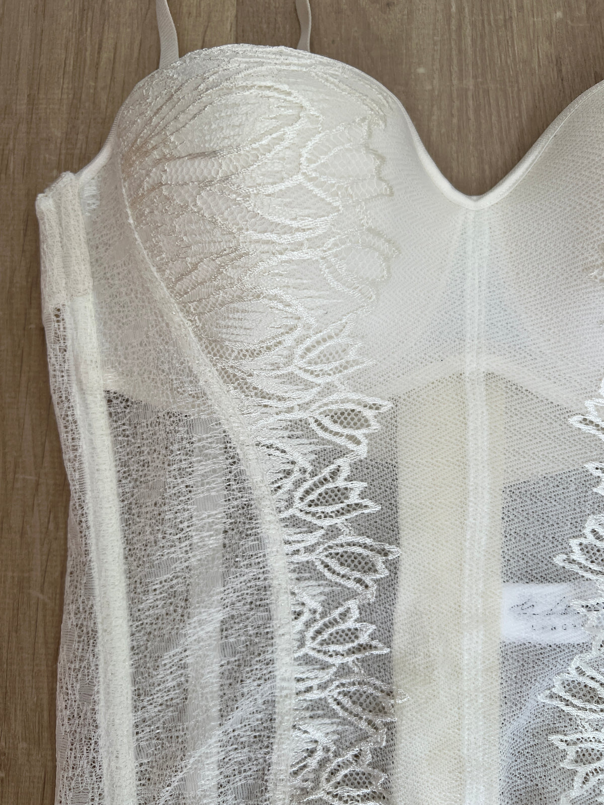 Di Lorenzo Corset Top - white - RRP €155 - 85A