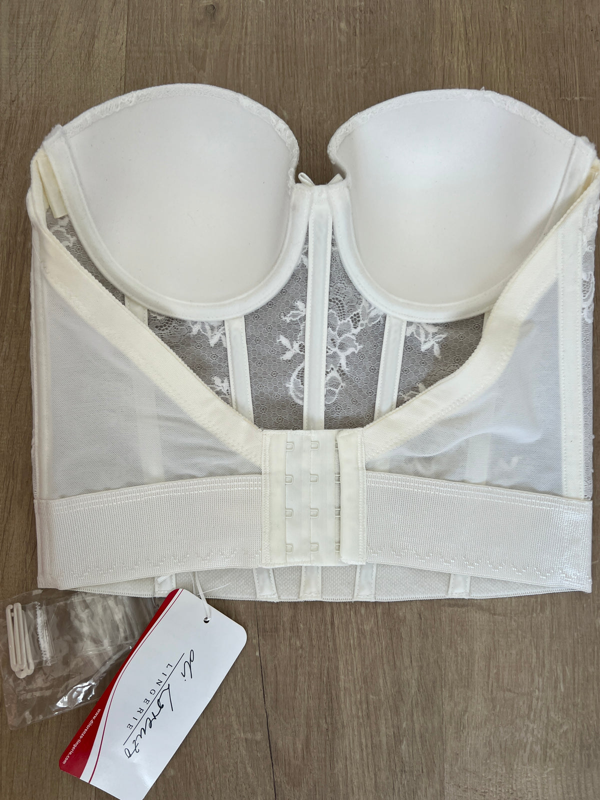 Di Lorenzo Corset Top - white - RRP €164 -75B