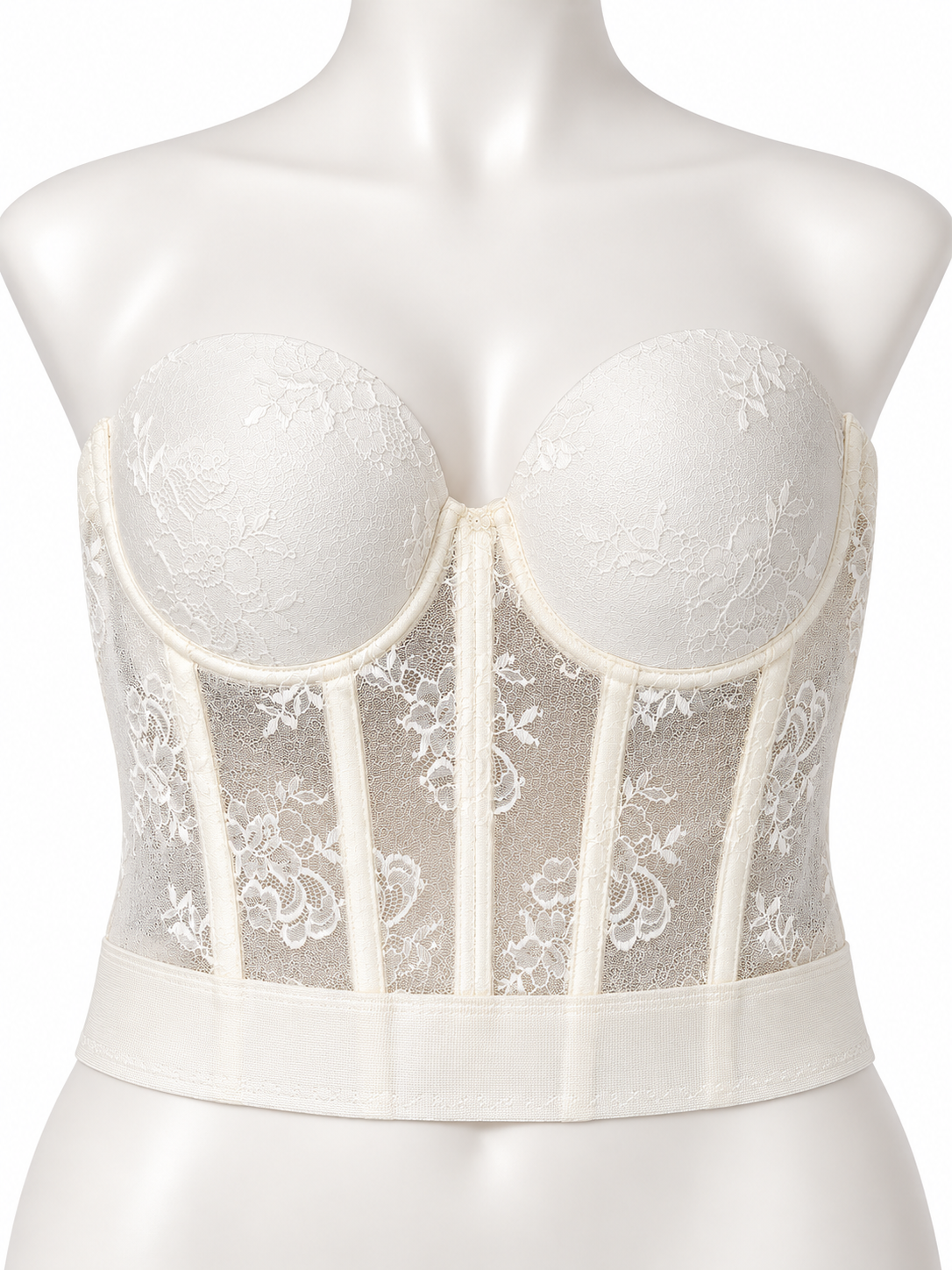 Di Lorenzo Corset Top - white - RRP €164 -75B