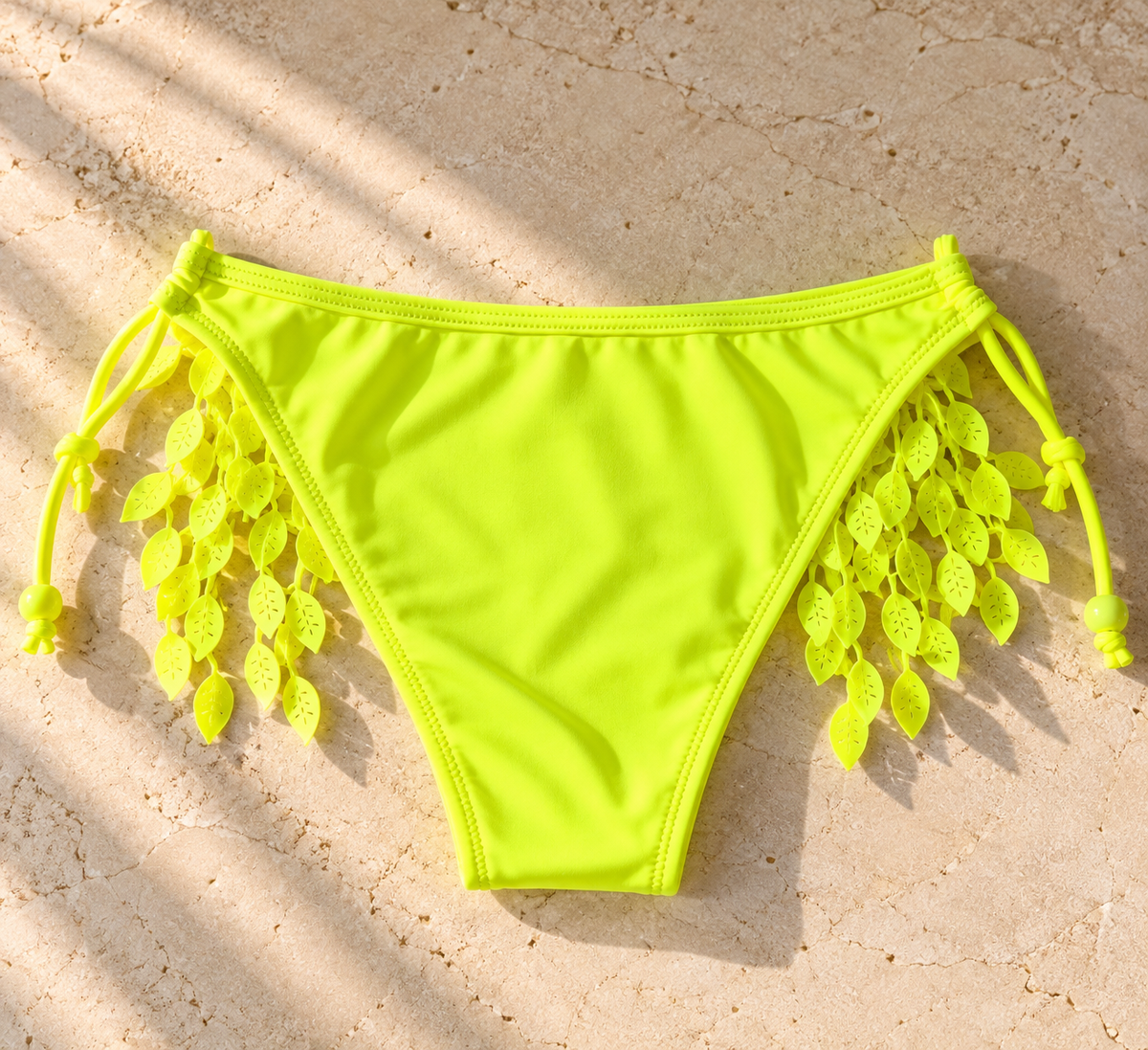 Sexkiss Neon Yellow Bikini Bottom