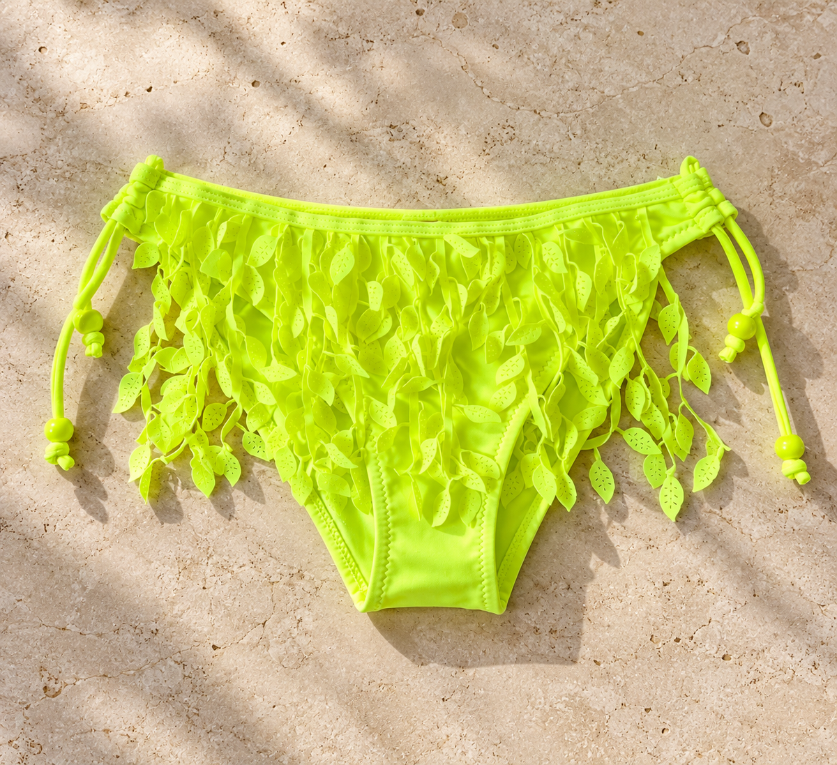 Sexkiss Neon Yellow Bikini Bottom