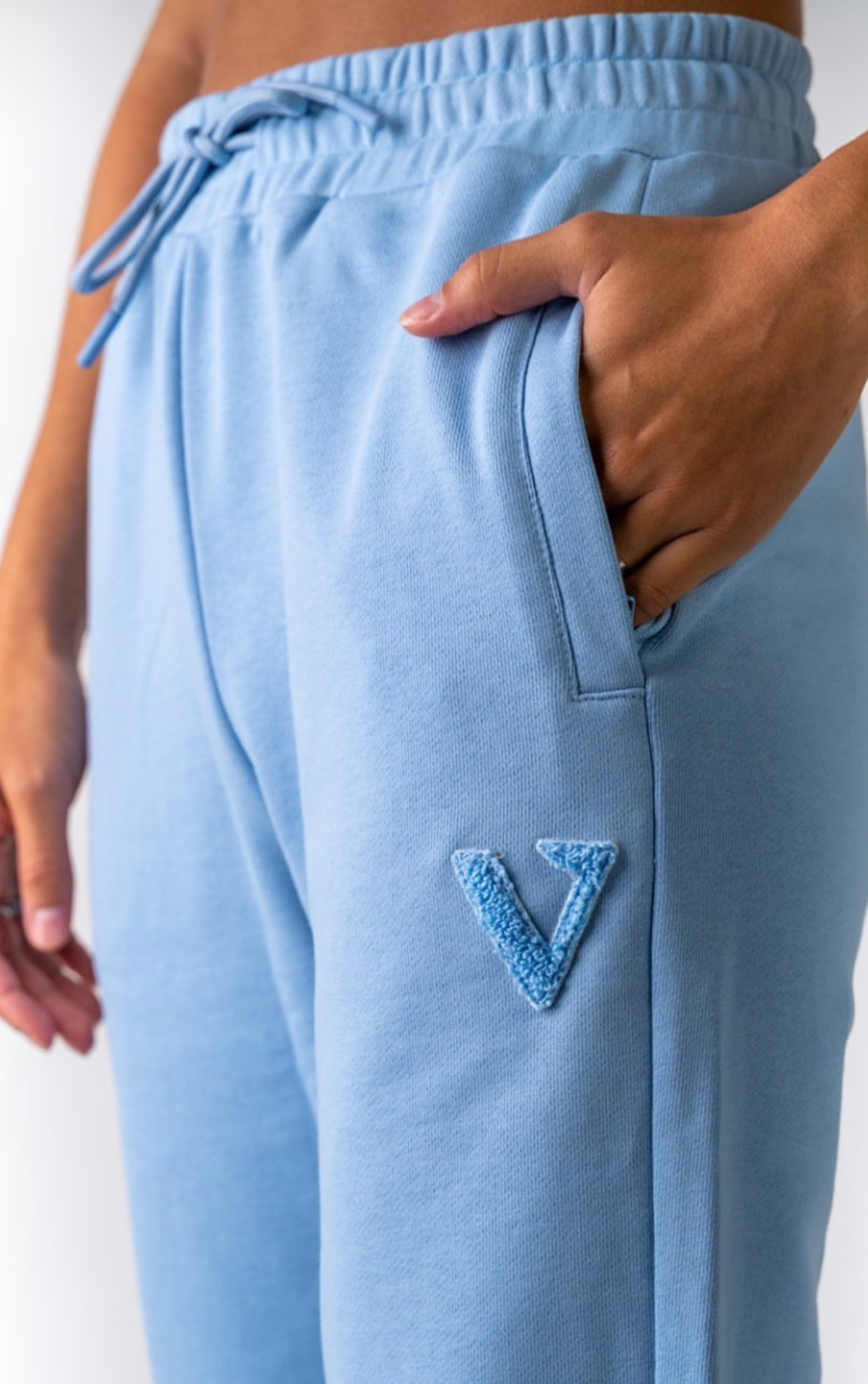 Organic cotton leggings - Blue, Purple and Vanilla Colours