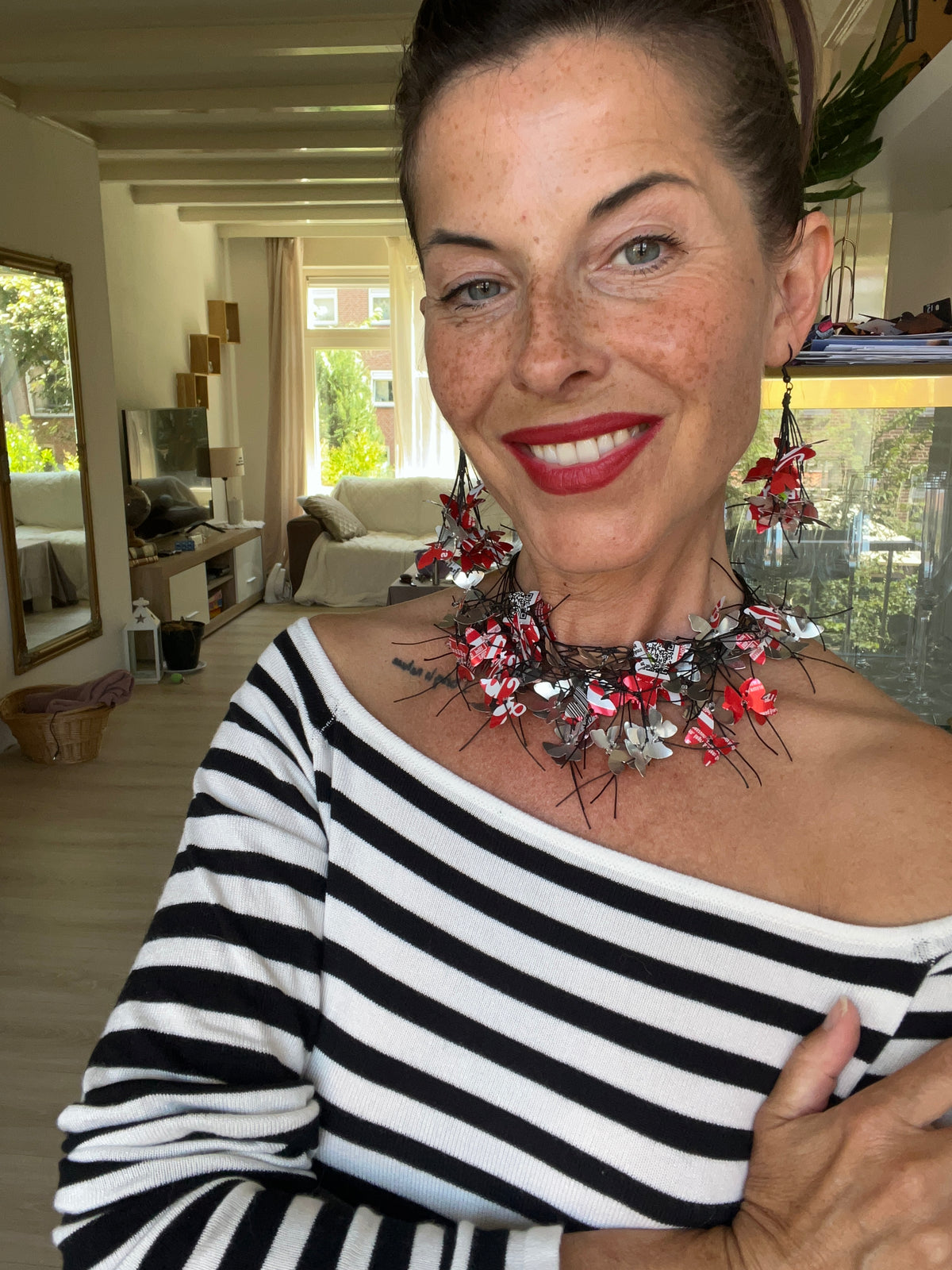 Coke Butterfly 🦋 Necklace