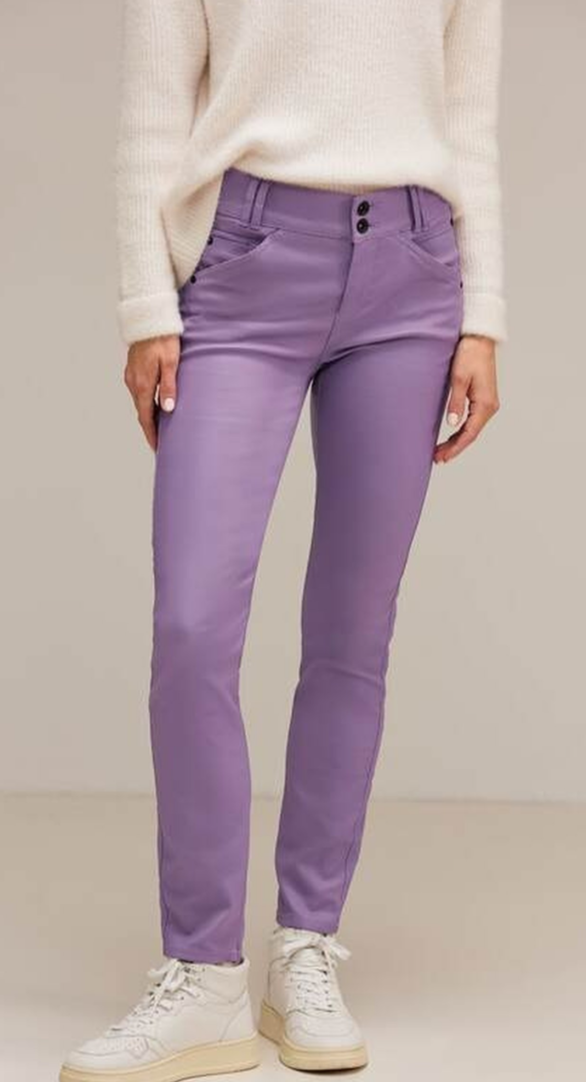Street One Purple Jeans EU36/30, UK8,  SLIM FIT