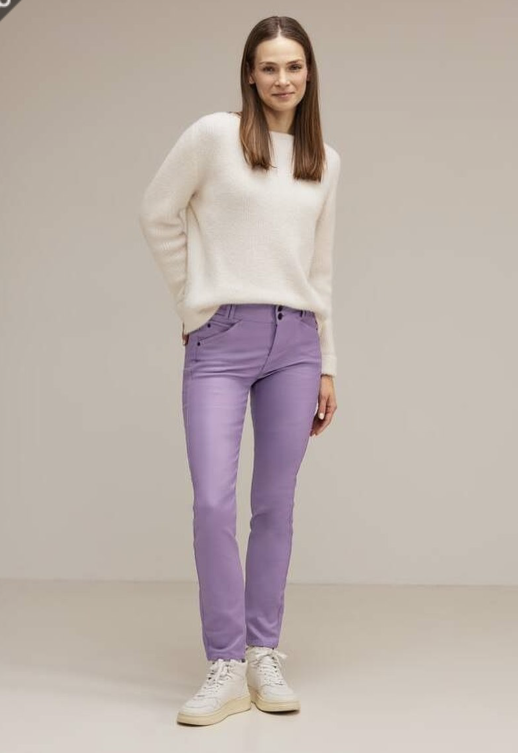 Street One Purple Jeans EU36/30, UK8,  SLIM FIT