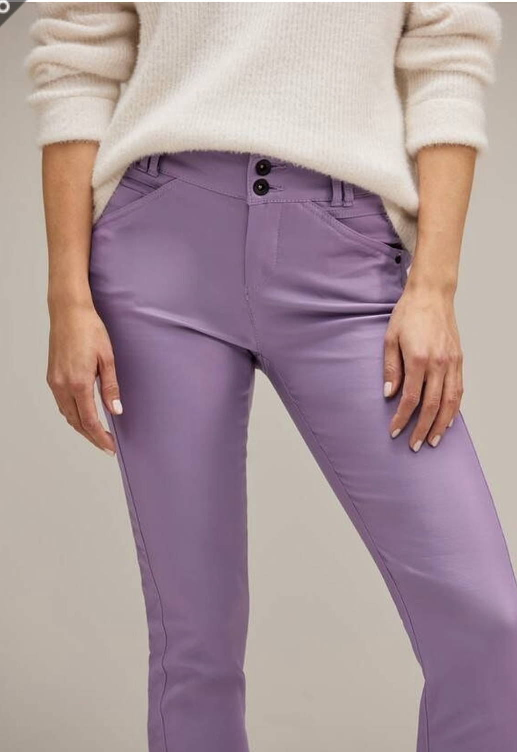 Street One Purple Jeans EU36/30, UK8,  SLIM FIT