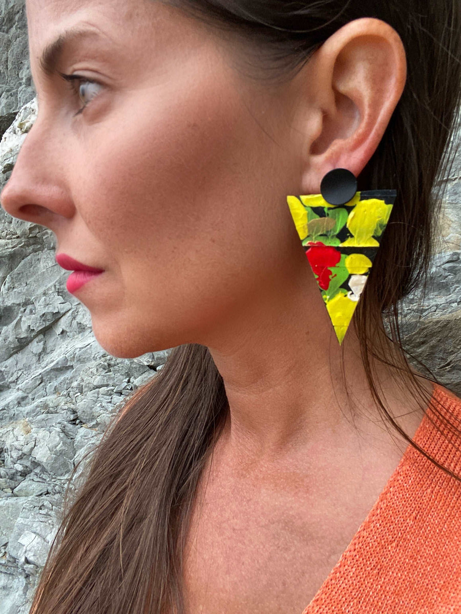 Armaita geometric earrings
